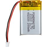 Ayt Powermaster 3.7 Volt 200mAh Kapasiteli Soketsiz Lityum Polimer Şarjlı Pil 4X20X30 mm