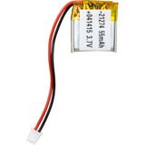 Ayt Powermaster 3.7 Volt 55 Mah Soketsiz Lityum Polimer Şarjlı Pil 4X14X15 mm Akıllı Saat Kulaklık Pili