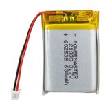 Ayt Powermaster 3.7 Volt 600 Mah Lityum Polimer Şarjlı Pil 6X25X35 mm Akıllı Saat Kulaklık Pili