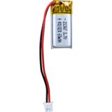 Ayt Powermaster 3.7 Volt 80 Soketsiz Mah Lityum Polimer Şarjlı Pil 4X10X20 mm Akıllı Saat Kulaklık Pili
