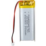 Ayt Powermaster 3.7 Volt 900 Mah Soketsiz Lityum Polimer Şarjlı Pil 9X20X50 mm Akıllı Saat Kulaklık Pili