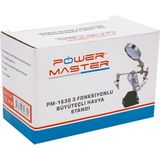 Ayt Powermaster Büyüteç Havya Standı 3 Konumlu Lehim Tutacağı Kol 3. El Devre Tutucu Büyüteçli Lehim Standı