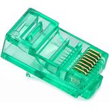 Ayt Powermaster PM-22703 RJ45 Cat6 8p 8c Sarı Soket Jack Ethernet Soketi Internet 100'lü