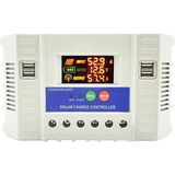 Ayt Powermaster PM-50A 12V-24V 10A 4 USB Li Dijital Otomatik Solar Şarj Regülatörü Akü Şarj Kontrol Cihazı 12-24 Volt