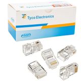 Ayt Powermaster Rj45 Cat5 Cat6 Uç Ethernet 8P8c Soket 100'Lü İnternet Jack Soketi