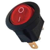 Ayt Powermaster Yuvarlak Işıklı Anahtar Aç Kapa On Off Anahtarı Düğme 3 Pin 10 Amper