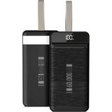 Ayt Powerway QC60 22.5W Kablolu 3.0 60.000 mAh Siyah Beyaz Powerbank