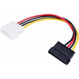Ayt Serial Sata Power Kablo 4 Pin Dvr Kamera Kayıt Cihazı Harddisk Arası Aktarma Kablosu