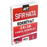 Ayt Sıfır Hata Edebiyat 24X16 Fasikül Denemeler Miray Yayın