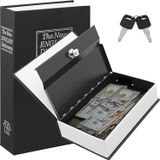 Ayt Sunup Sn- 26086 Kitap Görünümlü Metal Kasa Kumbara Tipi 180X115X55MM Giz Li Saklama Kasası