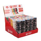 Ayt Sunup SN-27919 0.13X18MM 5 Renk Izole Elektrikçi Bant 10 Metre 50X5'LI Paket (Kırmızı- Sarı - Siyah - Yeşil - Beyaz)