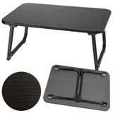Ayt Sunup SN-29692 Katlanabilir Laptop Masası Ve Yatak Koltuk Üzeri Tepsisi Siyah 60X40cm