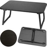 Ayt Sunup SN-29695 Katlanabilir Laptop Masası ve Yatak Koltuk Üzeri Tepsisi Siyah 70X48CM - Renkli - 1