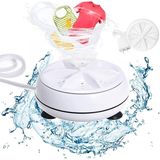 Ayt Sunup Taşınabilir Seyahat Tipi Mini Ultrasonik USB Li Yıkama Makinesi Çamaşır Makinası 10X5.5 cm