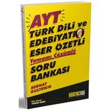 Ayt Türk Dili Ve Edebiyatı Eser Özetli Tamamı Çözümlü Soru Bankası Öğrenci İşi Yayınları