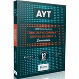 AYT Türk Dili ve Edebiyatı Sosyal Bilimler 1 Deneme Toprak Yayıncılık