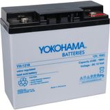 Ayt Yokohama 12 Volt 18 Amper Akü Yh-121.8 181X76x167 Mm Taze Yeni Tarihli Akü