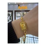 aytekgold 24 Ayar Gram Altınlı Halat Bileklik