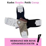 Aytuğ 34296 Kadın Bambu Patik Çorap