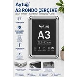 Aytuğ A3 Rondo Çerçeve – Açılır Kapanır Plastik Poster ve Afiş Çerçevesi
