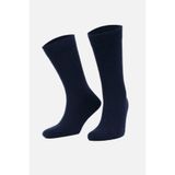 Aytuğ Erkek Kuzu Yünü Lambswool Tekli Soket Çorap Lacivert