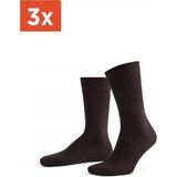 Aytuğ Erkek Modal 3'lü Paket Kışlık Soket Çorap - 40 - 44 - Kahverengi