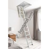 Aytürk Fantozzi Acı4 Menşei Italya 70X100 4 Katlanır Metal Çatı Merdivenleri H:300CM