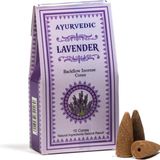 Ayurvedic Backflow Geri Akışlı Şelale Tütsü Konileri Lavanta Aromalı 10 Adet Koku