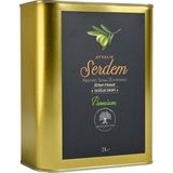 ayvalık serdem Erken Hasat Soğuk Sıkım Naturel Sızma Zeytinyağı Filtresiz (2 LT)