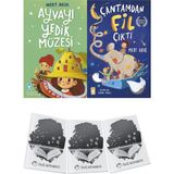 Ayvayı Yedik Müzesi + Çantamdan Fil Çıktı - 2 Kitap Set - Mert Arık