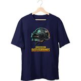 Ayvega Pubg Kask Unisex T-Shirt - L - Lacivert
