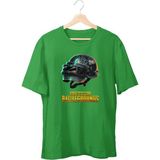 Ayvega Pubg Kask Unisex T-Shirt - Yeşil