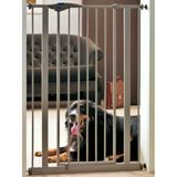 Ayvella Köpek Bariyeri Güvenlik Kapısı 96-105 cm Arası Genişlikte Kullanım Imkanı Metal Çit Köpek Eğitim Evde Güvenlik - Beyaz