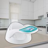 Ayvella Multi Seat Bebek Koltuğu Banyo Oturağı Mama Sandalyesi Çıkarılabilir Masalı Oyun Tepsili - Beyaz