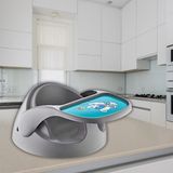 Ayvella Multi Seat Bebek Koltuğu Mama Oturağı Mama Sandalyesi Banyo Oturağı Kaydırmaz Devrilmez - Antrasit