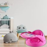 Ayvella Multi Seat Bebek Koltuğu Mama Sandalyesi Mama Banyo Oturağı - Pembe