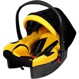 Ayvella Yeni Güneşlikli Lüx Pedli Taşıma Puseti Ana Kucağı Sarı 0-18 kg Katlanabilir Emniyet Kemerli