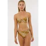 Ayyıldız 4600 Parlak Sarı Straplez Bikini Takımı - 40