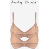 Ayyıldız 556 Ten 2'li Sütyen