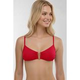 Ayyıldız 63574 Kırmızı Aksesuarlı Bikini Üstü - 40