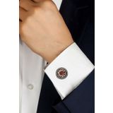 Ayyıldız Model 925 Ayar Gümüş Telkari Kol Düğmesi 201021856