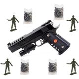 Ayyıldız Oyuncak Elite Power Lazerli Boncuk Atan Oyuncak Tabanca + 4 Paket Boncuk + 4 Adet Plastik Hedef 1 Adet
