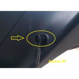 Ayyüce 3d, Hyundai Bagaj Pandizot Askı İpi Klipsi , Siyah, 2x