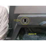Ayyüce 3d, Hyundai Getz Bagaj Pandizot Tamir Ayakları, 2x, Siyah