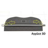 Ayyüce 3d, Renault Clio 2006-2011 Kasa Bagaj Pandizot Ayakları,2x