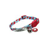 Ayz Aksesuar Güvenlik Kilitli Kedi Tasması, isimli Kedi Tasması, Kedi Künyesi, Kedi isimlik, Safety Click Tasma