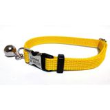 Ayz Markalama Metal Kilitli Kedi Tasması, Isimli Kedi Tasması, Kedi Isimlik, Kedi Künyesi, Isimli Köpek Tasması, Köpek Isimlik - Küçük Boy - Sarı