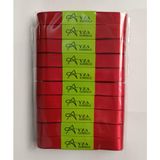 Ayza Kurdele - Kırmızı Saten Kurdele 2 cm 10X10 Metre (1 Paket)