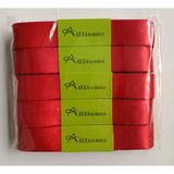 Ayza Kurdele - Kırmızı Saten Kurdele 4 cm 5X10 Metre (1 Paket)