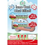 Ayza Tasarım Kalem Defter Kitap Etiketi İsim Etiketi Kişiye Özel Yapışkanlı Erkek Çocuk Okul Etiketi Kırtasiye